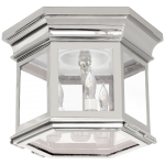 Люстра Club Small Hexagonal Flush Mount CHC 4125PN-CG