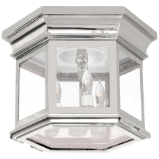 Люстра Club Small Hexagonal Flush Mount CHC 4125PN-CG