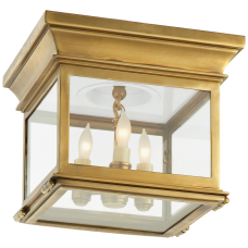 Люстра Club Small Square Flush Mount CHC 4128AB-CG