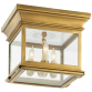 Люстра Club Small Square Flush Mount CHC 4128AB-CG