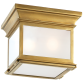 Люстра Club Small Square Flush Mount CHC 4128AB-FG