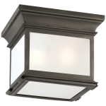 Люстра Club Small Square Flush Mount CHC 4128BZ-FG