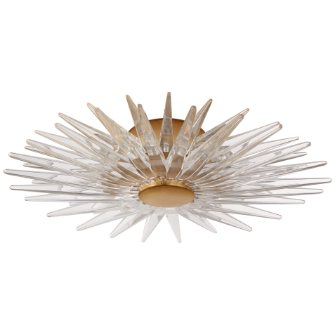 Люстра Quincy Small Flush Mount CHC 4509AB-CA