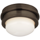 Люстра Launceton 5'' Solitaire Flush Mount CHC 4600BZ-WG