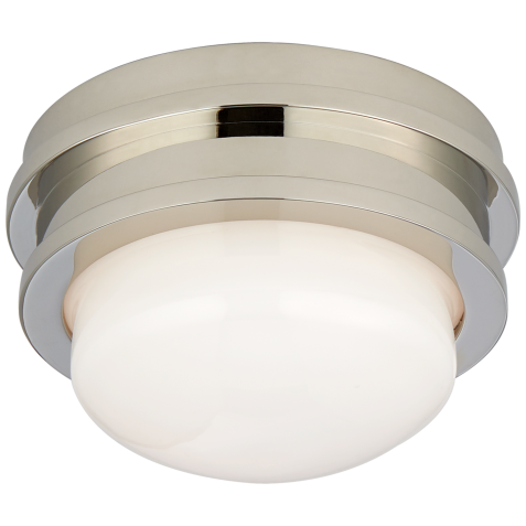 Люстра Launceton 5'' Solitaire Flush Mount CHC 4600PN-WG