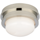 Люстра Launceton 5'' Solitaire Flush Mount CHC 4600PN-WG