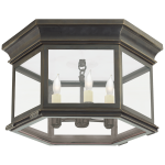 Люстра Club Large Hexagonal Flush Mount CHO 4111BZ-CG