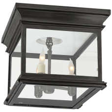 Люстра Club Small Square Flush Mount CHO 4310BZ-CG