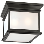 Люстра Club Small Square Flush Mount CHO 4310BZ-FG