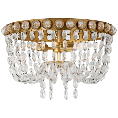 Люстра Navona Medium Basket Flush Mount JN 4121G/CG