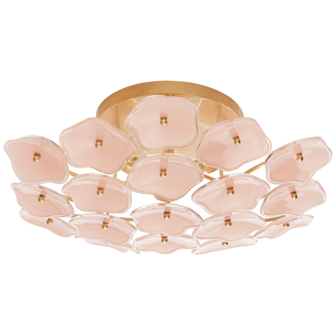 Люстра Leighton Medium Flush Mount KS 4065SB-BLS