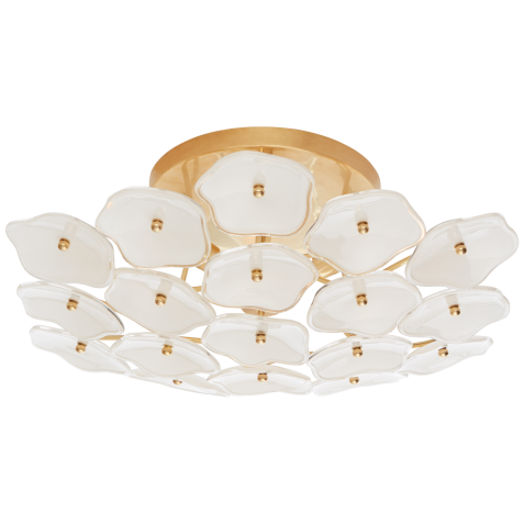 Люстра Leighton Medium Flush Mount KS 4065SB-CRE