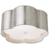 Люстра Bryce Medium Flush Mount KS 4117BSL/WHT-FA