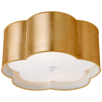 Люстра Bryce Medium Flush Mount KS 4117G/WHT-FA