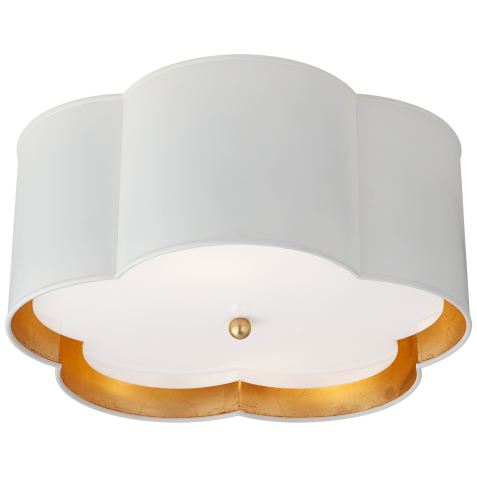 Люстра Bryce Medium Flush Mount KS 4117WHT/G-FA