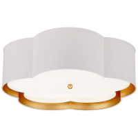 Люстра Bryce Large Flower Flush Mount KS 4118WHT/G-FA