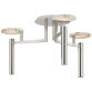 Люстра Melange Large Floating Disc Semi-Flush Chandelier KW 4015PN-ALB