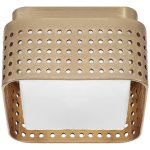 Люстра Precision 4.5'' Solitaire Flush Mount KW 4055AB-CDG