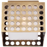 Люстра Precision Small Square Flush Mount KW 4060AB-CDG