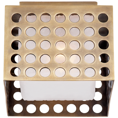 Люстра Precision Small Square Flush Mount KW 4060AB-CDG