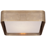 Люстра Precision Large Square Flush Mount KW 4061AB-CDG
