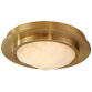 Люстра Halcyon 5'' Solitaire Bezel Flush Mount KW 4093AB/Q