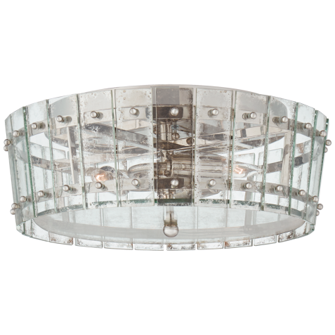 Потолочный светильник Cadence Medium Single-Tier Flush Mount S 4651PN-AM