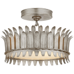 Люстра Leslie 12'' Semi-Flush SK 4205BSL