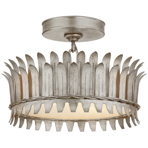 Люстра Leslie 12'' Semi-Flush SK 4205BSL