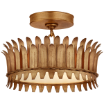 Люстра Leslie 12'' Semi-Flush SK 4205GI