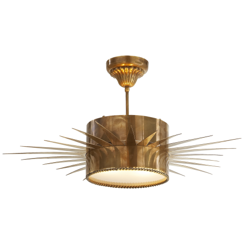 Люстра Soleil Large Semi-Flush SK 5202HAB