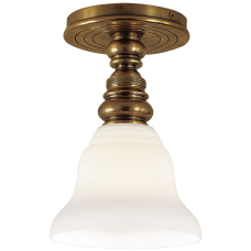 Люстра Boston Single Flush Mount SL 5001HAB/SLEG-WG