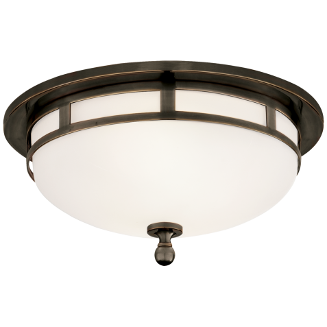 Люстра Openwork Small Flush Mount SS 4010BZ-FG