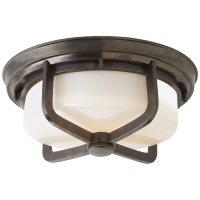 Люстра Milton Large Flush Mount TOB 4013BZ-WG