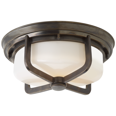 Люстра Milton Large Flush Mount TOB 4013BZ-WG