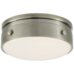 Люстра Hicks 5.5'' Solitaire Flush Mount TOB 4062AN-WG