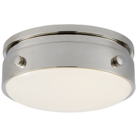 Люстра Hicks 5.5'' Solitaire Flush Mount TOB 4062PN-WG