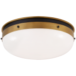 Потолочный светильник Hicks Medium Flush Mount TOB 4064BZ/HAB-WG