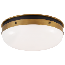 Потолочный светильник Hicks Medium Flush Mount TOB 4064BZ/HAB-WG