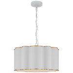 Люстра Markos Large Hanging Shade AH 5215WHT/G-FA