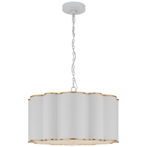 Люстра Markos Large Hanging Shade AH 5215WHT/G-FA