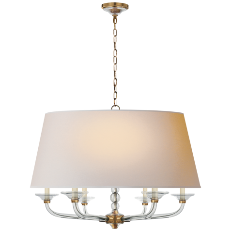 Люстра Crystal Stacked Ball Hanging Shade CHC 1526AB-NP