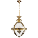Люстра Crown Top Banded Globe Lantern CHC 2111AB-CG