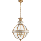 Люстра Crown Top Banded Globe Lantern CHC 2111AW-CG