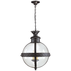 Люстра Crown Top Banded Globe Lantern CHC 2111BR-CG