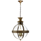 Люстра Crown Top Banded Globe Lantern CHC 2111BZ/AB-CG