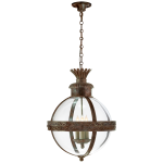 Люстра Crown Top Banded Globe Lantern CHC 2111WVG-CG