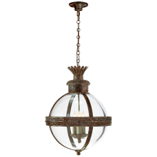 Люстра Crown Top Banded Globe Lantern CHC 2111WVG-CG