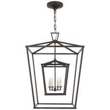 Люстра Darlana Large Double Cage Lantern CHC 2179AI
