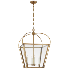 Люстра Plantation Medium Square Lantern CHC 3439AB-CG
